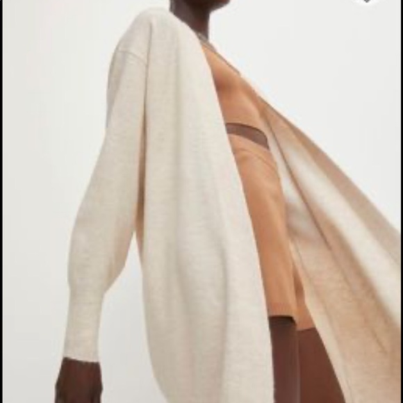 Cream Knit Cardigan - Picture 3 of 5